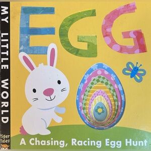 BUNDLE & SAVE 🐰Egg, A Chasing, Racing Egg Hunt board book